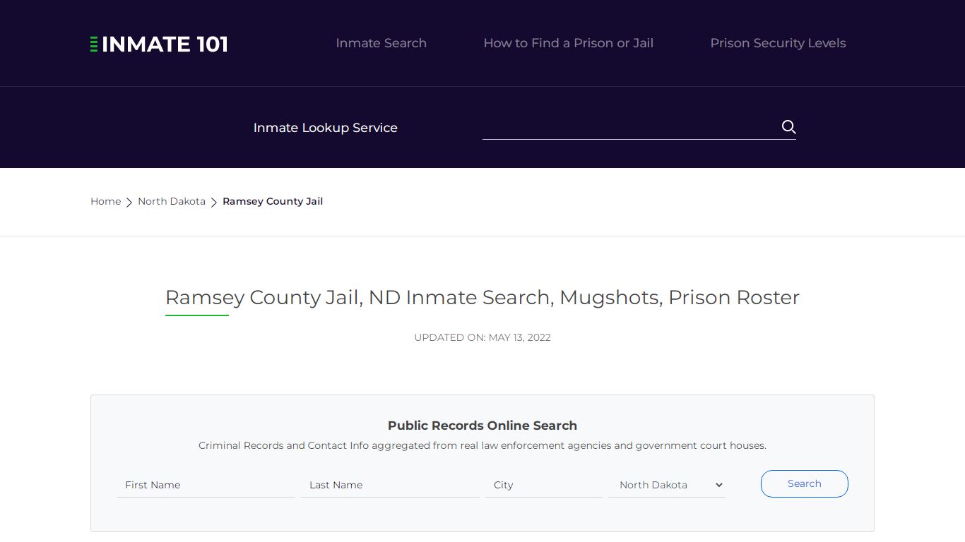 Ramsey County Jail, ND Inmate Search, Mugshots, Prison Roster